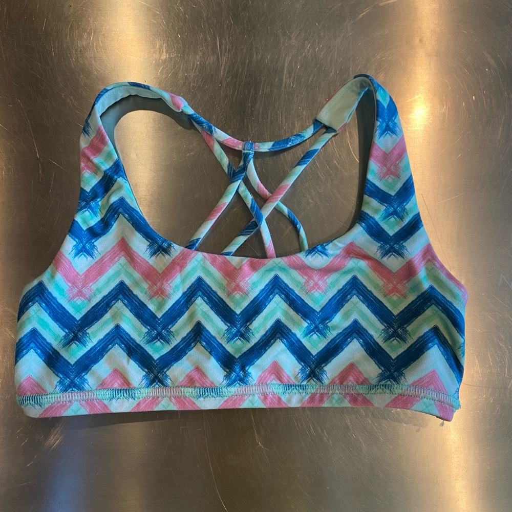 Girls Ivivva sports bra size 8